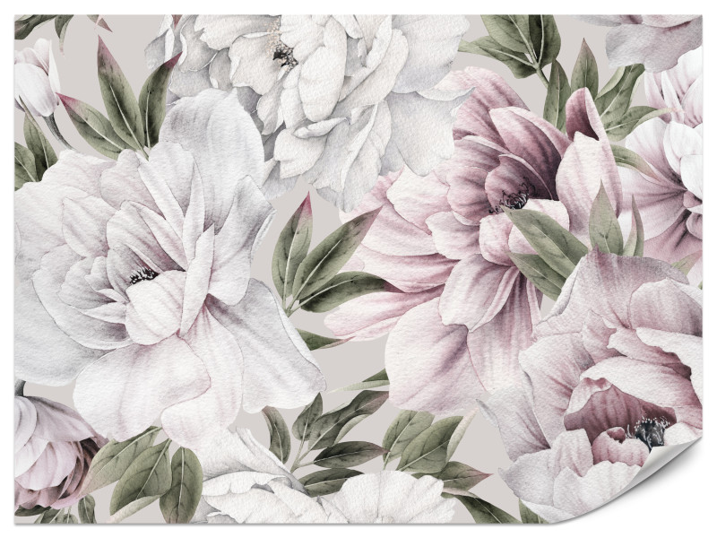 Fototapeta Liliowe peonie 250x175cm 984747