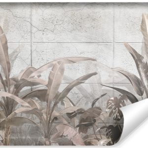 Fototapeta Liście BANANOWCA Betonowy Mural 135x90cm 167455 Fototapeta Liście BANANOWCA Betonowy Mural 135x90cm 167455
