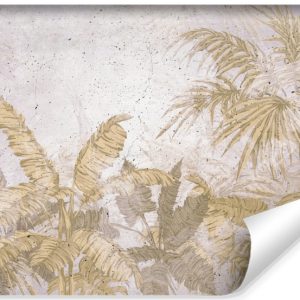 Fototapeta Liście Bananowce Palmy Styl Retro 416x254cm 324788 Fototapeta Liście Bananowce Palmy Styl Retro 416x254cm 324788