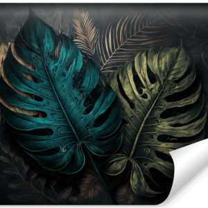 Fototapeta Liście MONSTERA Abstrakcja 3D 405x270cm 225345 Fototapeta Liście MONSTERA Abstrakcja 3D 405x270cm 225345