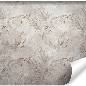Fototapeta Liście Palmowe Na Betonie 405x270cm 321957 Fototapeta Liście Palmowe Na Betonie 405x270cm 321957