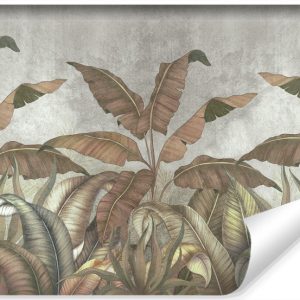 Fototapeta Liście Tropikalne BETON Natura 368x280cm 257386 Fototapeta Liście Tropikalne BETON Natura 368x280cm 257386