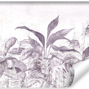 Fototapeta LIŚCIE Tropikalne Beton Vintage 368x254cm 244024 Fototapeta LIŚCIE Tropikalne Beton Vintage 368x254cm 244024