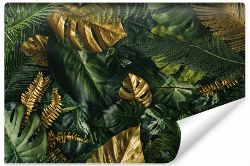 Fototapeta LIŚCIE TROPIKALNE Rośliny 3D 208x146cm 256465