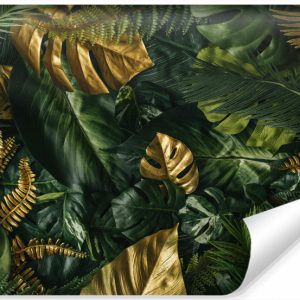 Fototapeta LIŚCIE TROPIKALNE Rośliny 3D 450x300cm 256495 Fototapeta LIŚCIE TROPIKALNE Rośliny 3D 450x300cm 256495