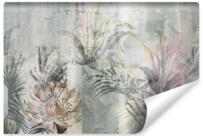 Fototapeta Liście W Stylu Vintage 180x120cm 321486