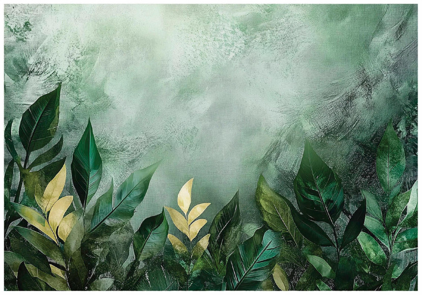 Fototapeta Liście Zielone Natura Sypialnia Salon Tapeta Flizelina 250X175 517270