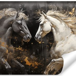 Fototapeta Ścienna Abstrakcyjne Konie 208x146cm 246100 Fototapeta Ścienna Abstrakcyjne Konie 208x146cm 246100