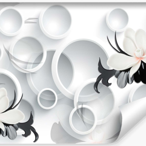 Fototapeta Ścienna ABSTRAKCYJNE Kwiaty 3D 208x146cm 268276 Fototapeta Ścienna ABSTRAKCYJNE Kwiaty 3D 208x146cm 268276