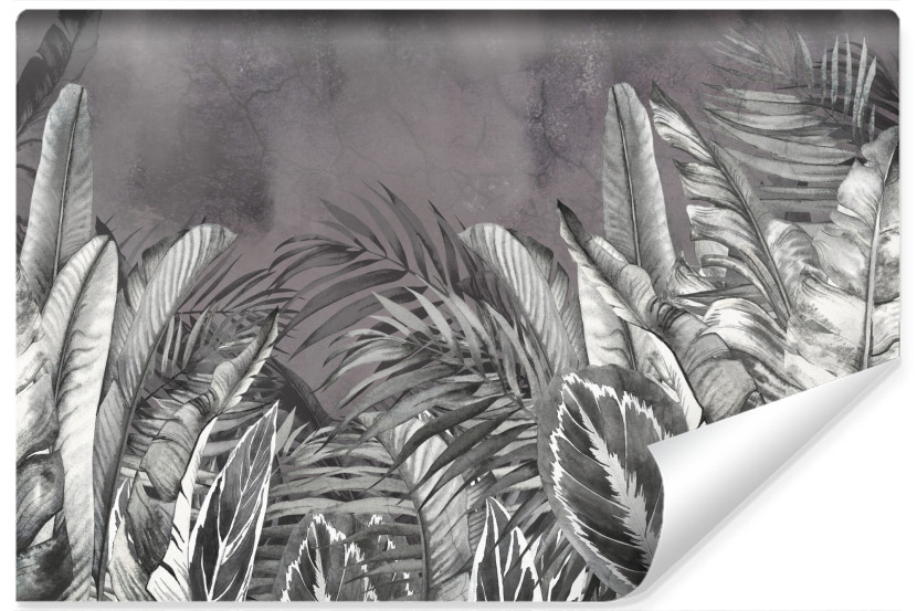 Fototapeta Ścienna LIŚCIE Palmy Bananowiec 450x300cm 122440