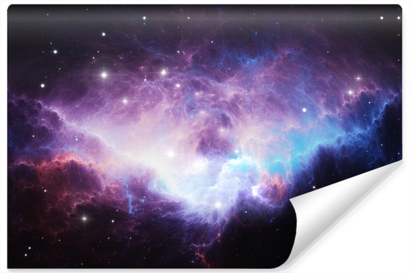 Fototapeta Ścienna MGŁAWICA Kosmos Gwiazdy 135x90cm 265309