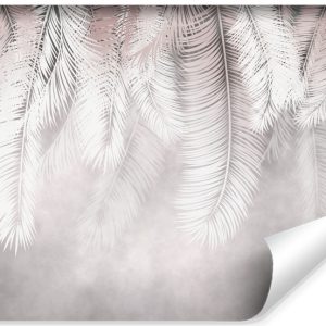 Fototapeta Ścienna Palmowe Liście Na Betonie 3D 135x90cm 174184 Fototapeta Ścienna Palmowe Liście Na Betonie 3D 135x90cm 174184