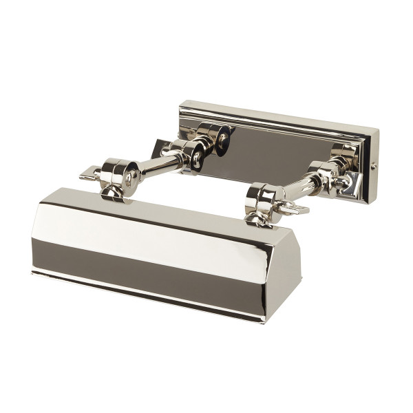 Kinkiet srebrny Chawton 1xE14x40W wym:11,9x18,2x18,6cm IP20 Elstead 834847