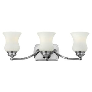 Kinkiet srebrny Constance 3xG9x3W wym:18,4×58,4×17,8cm IP44 Hinkley 824162