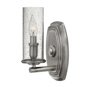 Kinkiet srebrny Dakota 1xE14x60W wym:26,5×14,6×14,5cm IP20 Hinkley 844050 Kinkiet srebrny Dakota 1xE14x60W wym:26,5×14,6×14,5cm IP20 Hinkley 844050