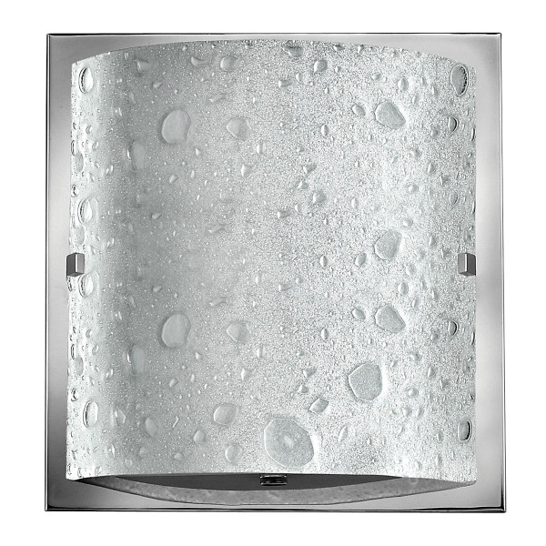 Kinkiet srebrny Daphne 1xG9x3W wym:22,8x21,5x9,8cm IP44 Hinkley 844063