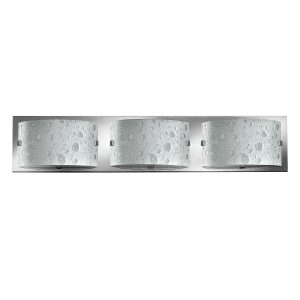 Kinkiet srebrny Daphne 3xG9x3W wym:12,7x61x9,2cm IP44 Hinkley 844709 Kinkiet srebrny Daphne 3xG9x3W wym:12,7x61x9,2cm IP44 Hinkley 844709