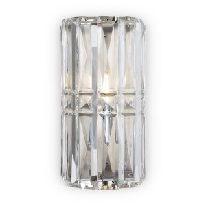 Kinkiet srebrny FACET 1xE14x60W wym:25x13x10cm IP20 Maytoni 834830 Kinkiet srebrny FACET 1xE14x60W wym:25x13x10cm IP20 Maytoni 834830