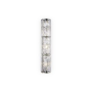 Kinkiet srebrny FACET 3xE14x60W wym:75,2x13x12cm IP20 Maytoni 835463 Kinkiet srebrny FACET 3xE14x60W wym:75,2x13x12cm IP20 Maytoni 835463