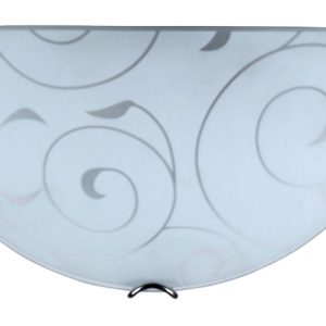 Kinkiet srebrny Harmony Lux 1xE27x60W wym:30x30x30cm IP20 Rabalux 833536 Kinkiet srebrny Harmony Lux 1xE27x60W wym:30x30x30cm IP20 Rabalux 833536