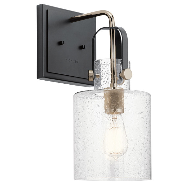 Kinkiet srebrny Kitner 1xE27x60W wym:42,1x18x25,7cm IP20 Quintiesse 194814