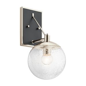 Kinkiet srebrny Marilyn 1xE27x60W wym:39,2×19,5×24,2cm IP20 Quintiesse 187076