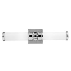 Kinkiet srebrny Payne 2xG9x3,5W wym:12,7×50,2×12,1cm IP44 Feiss 844223