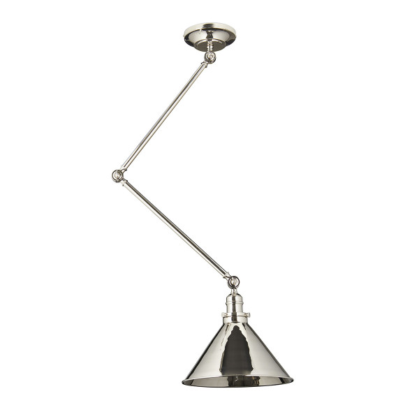 Kinkiet srebrny Provence 1xE27x60W wym:123x29,7x30cm IP20 Elstead 832400