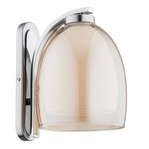 Kinkiet srebrny RONDA PRO 1xE27x15W wym:27x25x17cm IP20 Alfa 1049298