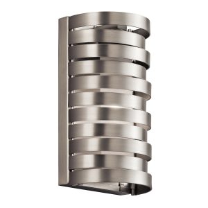 Kinkiet srebrny Roswell 1xG9x3W wym:21,6×15,2×9,5cm IP20 Kichler 823983