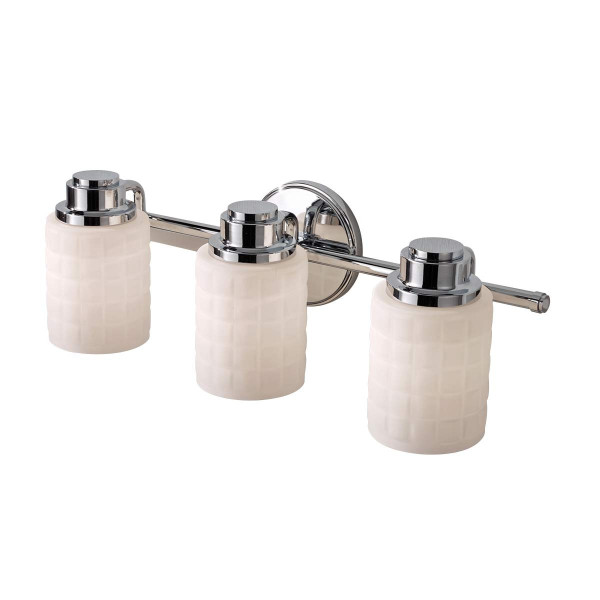 Kinkiet srebrny Wadsworth 3xG9x3W wym:17,8x54x15,6cm IP44 Feiss 824006