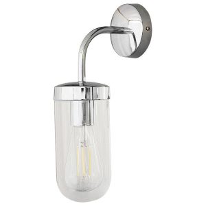 Kinkiet srebrny Yago 1xE27x60W wym:32,5×9,7x17cm IP44 Rabalux 959490