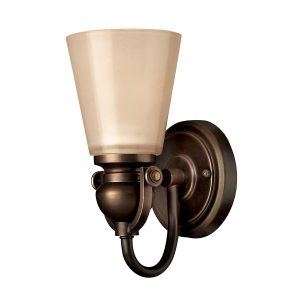 Kinkiet stary brąz Mayflower 1xE27x60W wym:27,3×12,7×17,1cm IP20 Hinkley 831932
