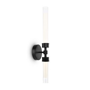 Kinkiet STELO czarny LED 2x7W 600lm wym:56,6x12x10,8cm IP20 Maytoni 833703