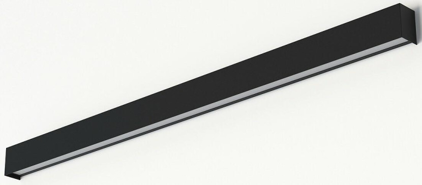 Kinkiet STRAIGHT Czarny 1xT8 22W LED 187429