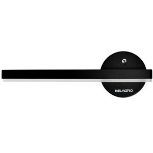 Kinkiet SYDNEY czarno-biały LED 1x6W 420lm wym:10x30x6cm IP44 Milagro 823168 Kinkiet SYDNEY czarno-biały LED 1x6W 420lm wym:10x30x6cm IP44 Milagro 823168