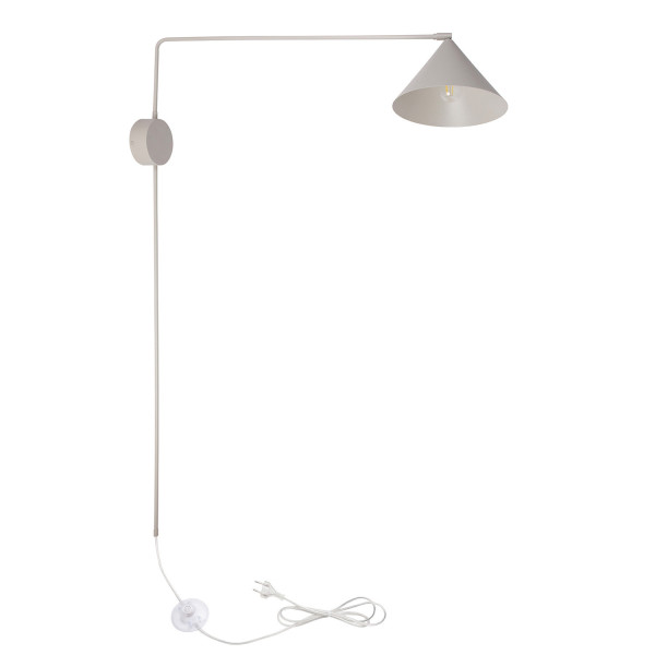 Kinkiet szary beż MAGIC 1xE27x15W wym:135x23x93cm IP20 Sigma Lighting 821462