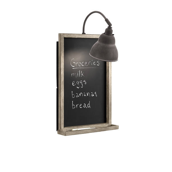Kinkiet szary Chalkboard 1xE27x60W wym:61x31,8x22,9cm IP20 Kichler 824845