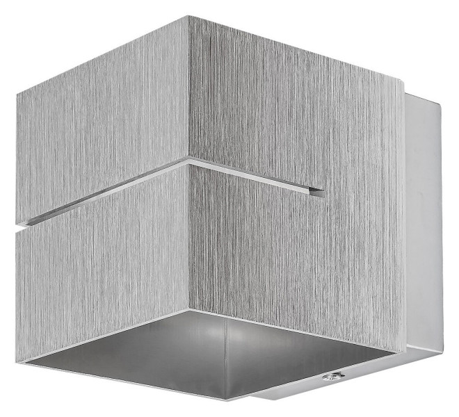 Kinkiet szary Kaunas 1xG9x10W wym:9,6x9,6x12cm IP20 Rabalux 823590