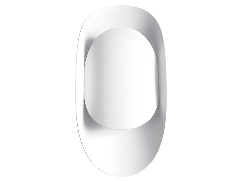 Kinkiet Tear stalowy biały 52603