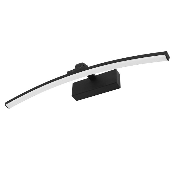 Kinkiet TERRA nad lustro czarny LED 1x12W 840lm IP44 IdeaLED 824108
