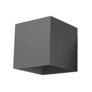 Kinkiet TETRIS antracyt 1xG9x40W wym:10x12x12cm IP20 Pure Lume 1046222 Kinkiet TETRIS antracyt 1xG9x40W wym:10x12x12cm IP20 Pure Lume 1046222