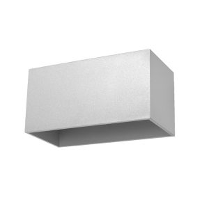 Kinkiet TETRIS szary 2xG9x40W wym:10x20x20cm IP20 Pure Lume 1046269 Kinkiet TETRIS szary 2xG9x40W wym:10x20x20cm IP20 Pure Lume 1046269