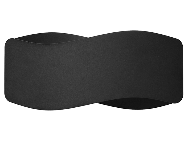 Kinkiet Tila 30 cm stalowy czarny 52583