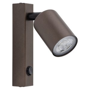 Kinkiet Top metalowy brązowy 293341 Kinkiet Top metalowy brązowy 293341