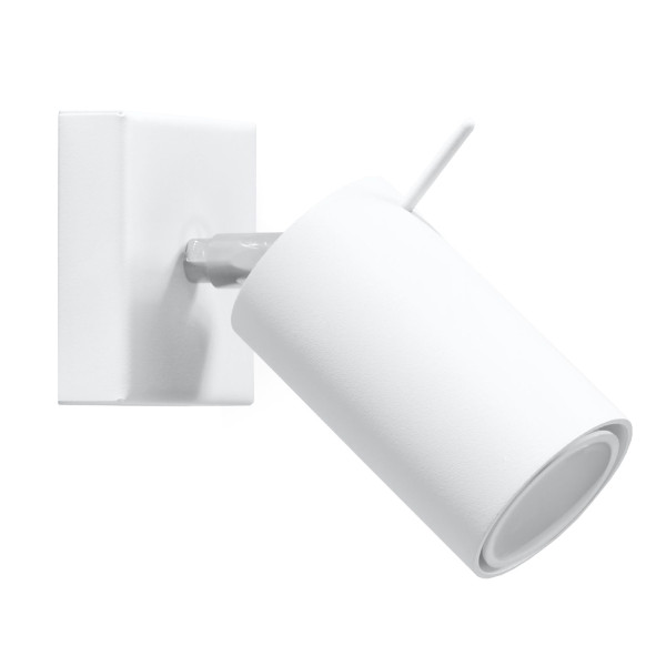 Kinkiet TORQUE biały 1xGU10x40W wym:10x15x15cm IP20 Pure Lume 1045483