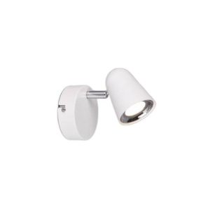 Kinkiet TOULOUSE biały chromowany LED 3W biały ciepły 400lm IP20 RL 1040240 Kinkiet TOULOUSE biały chromowany LED 3W biały ciepły 400lm IP20 RL 1040240