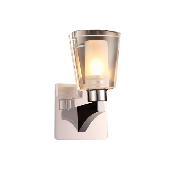 Kinkiet transparentny LAURINE 1xG9x28W wym:14x8x12cm IP44 Italux 833510