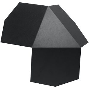Kinkiet Tre stalowy czarny 73617