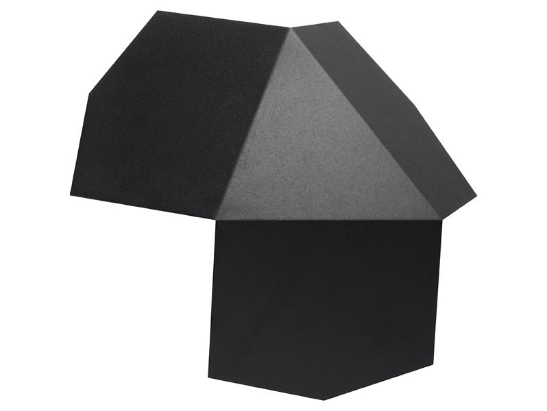 Kinkiet Tre stalowy czarny 73617